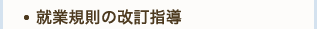 就業規則の改訂指導